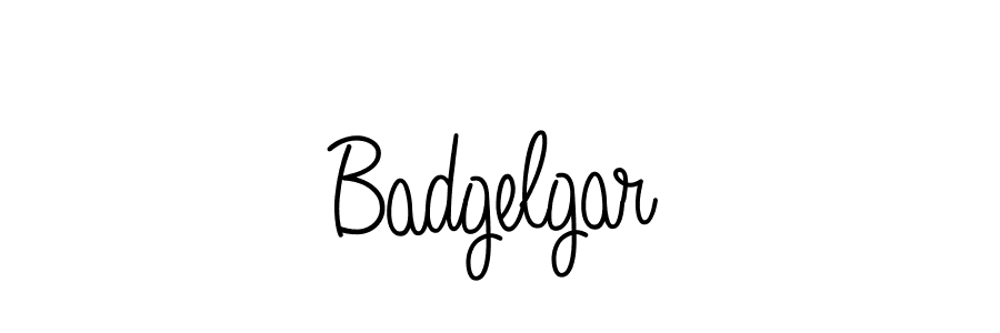 How to make Badgelgar name signature. Use Angelique-Rose-font-FFP style for creating short signs online. This is the latest handwritten sign. Badgelgar signature style 5 images and pictures png