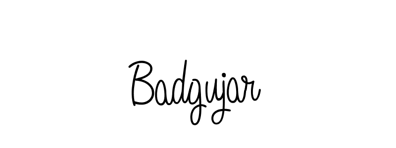 Make a beautiful signature design for name Badgujar. Use this online signature maker to create a handwritten signature for free. Badgujar signature style 5 images and pictures png