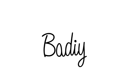 Check out images of Autograph of Badiy name. Actor Badiy Signature Style. Angelique-Rose-font-FFP is a professional sign style online. Badiy signature style 5 images and pictures png