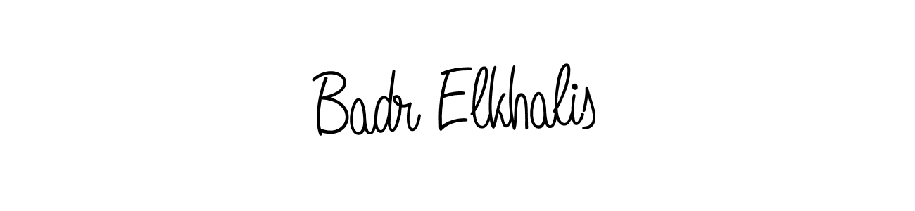 Check out images of Autograph of Badr Elkhalis name. Actor Badr Elkhalis Signature Style. Angelique-Rose-font-FFP is a professional sign style online. Badr Elkhalis signature style 5 images and pictures png