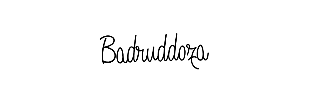 How to Draw Badruddoza signature style? Angelique-Rose-font-FFP is a latest design signature styles for name Badruddoza. Badruddoza signature style 5 images and pictures png