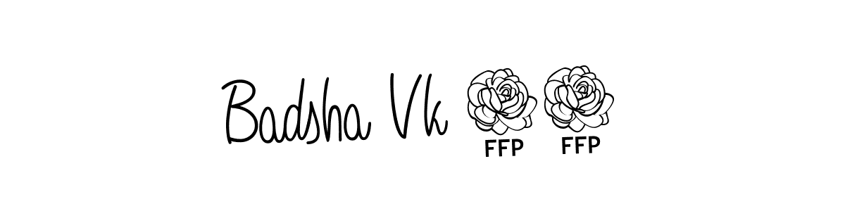 Once you've used our free online signature maker to create your best signature Angelique-Rose-font-FFP style, it's time to enjoy all of the benefits that Badsha Vk 18 name signing documents. Badsha Vk 18 signature style 5 images and pictures png