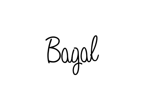 How to make Bagal name signature. Use Angelique-Rose-font-FFP style for creating short signs online. This is the latest handwritten sign. Bagal signature style 5 images and pictures png