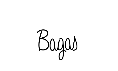 Bagas stylish signature style. Best Handwritten Sign (Angelique-Rose-font-FFP) for my name. Handwritten Signature Collection Ideas for my name Bagas. Bagas signature style 5 images and pictures png