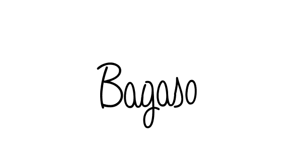 The best way (Angelique-Rose-font-FFP) to make a short signature is to pick only two or three words in your name. The name Bagaso include a total of six letters. For converting this name. Bagaso signature style 5 images and pictures png