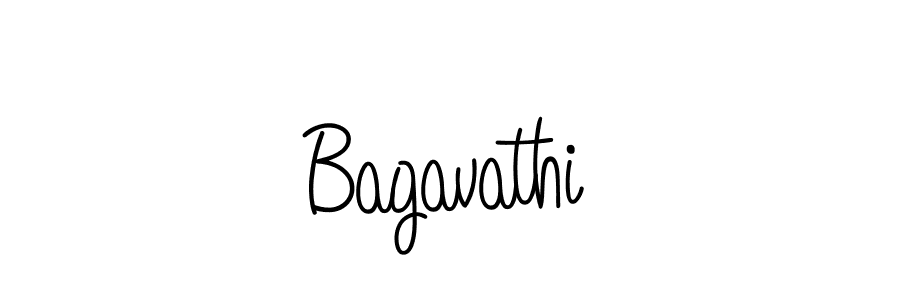 Bagavathi stylish signature style. Best Handwritten Sign (Angelique-Rose-font-FFP) for my name. Handwritten Signature Collection Ideas for my name Bagavathi. Bagavathi signature style 5 images and pictures png