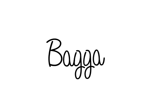 How to make Bagga name signature. Use Angelique-Rose-font-FFP style for creating short signs online. This is the latest handwritten sign. Bagga signature style 5 images and pictures png