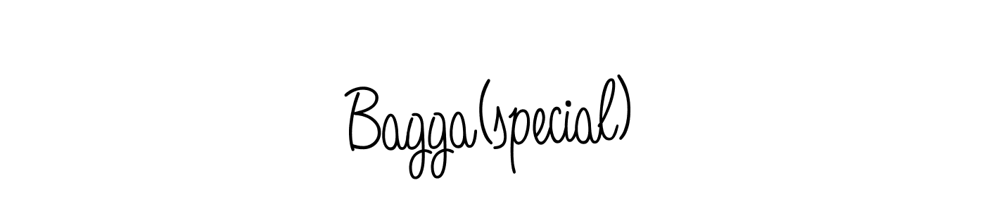 Angelique-Rose-font-FFP is a professional signature style that is perfect for those who want to add a touch of class to their signature. It is also a great choice for those who want to make their signature more unique. Get Bagga(special) name to fancy signature for free. Bagga(special) signature style 5 images and pictures png