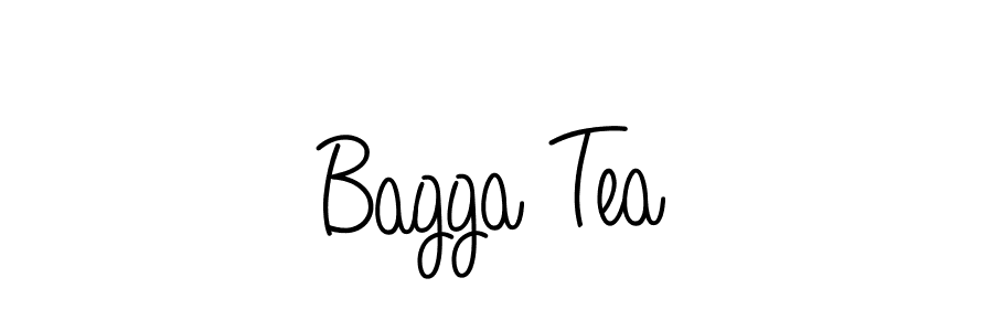 You should practise on your own different ways (Angelique-Rose-font-FFP) to write your name (Bagga Tea) in signature. don't let someone else do it for you. Bagga Tea signature style 5 images and pictures png