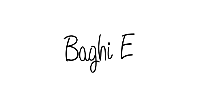 How to Draw Baghi E signature style? Angelique-Rose-font-FFP is a latest design signature styles for name Baghi E. Baghi E signature style 5 images and pictures png