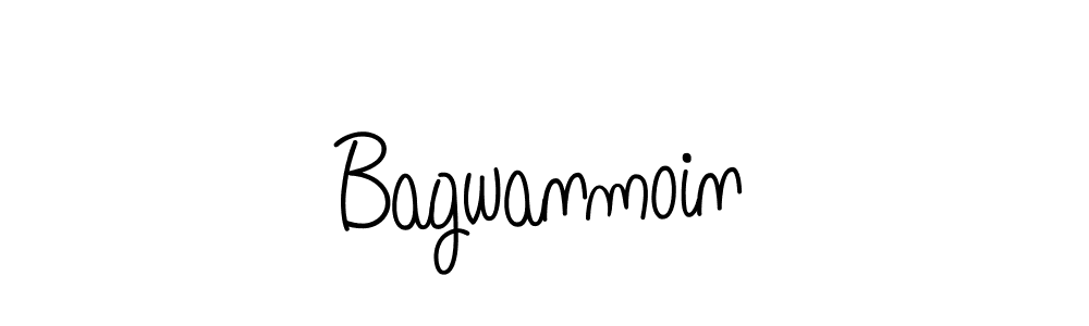 How to Draw Bagwanmoin signature style? Angelique-Rose-font-FFP is a latest design signature styles for name Bagwanmoin. Bagwanmoin signature style 5 images and pictures png