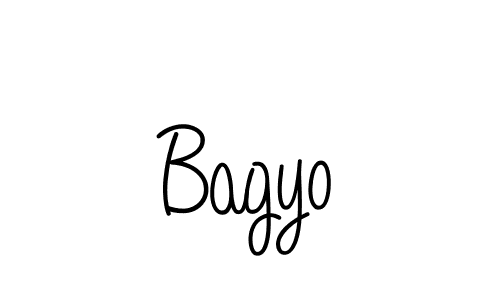 How to make Bagyo name signature. Use Angelique-Rose-font-FFP style for creating short signs online. This is the latest handwritten sign. Bagyo signature style 5 images and pictures png