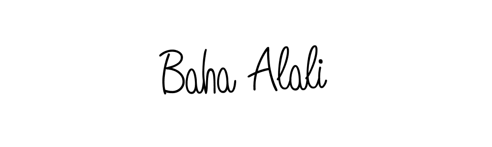 Create a beautiful signature design for name Baha Alali. With this signature (Angelique-Rose-font-FFP) fonts, you can make a handwritten signature for free. Baha Alali signature style 5 images and pictures png