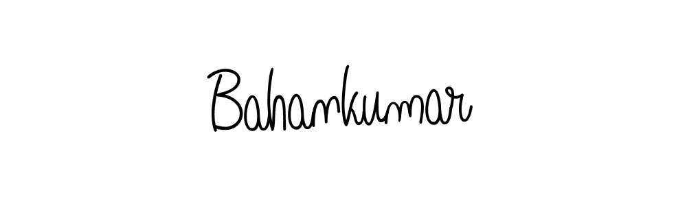Also we have Bahankumar name is the best signature style. Create professional handwritten signature collection using Angelique-Rose-font-FFP autograph style. Bahankumar signature style 5 images and pictures png