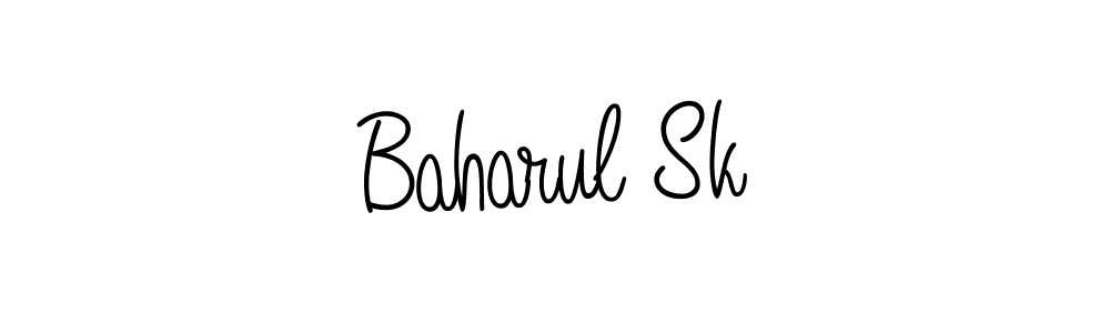 Also we have Baharul Sk name is the best signature style. Create professional handwritten signature collection using Angelique-Rose-font-FFP autograph style. Baharul Sk signature style 5 images and pictures png
