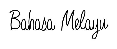 A classic penmanship look for Bahasa Melayu. The Angelique-Rose-font-FFP font brings timeless elegance and confidence to every signed document. Bahasa Melayu signature style 5 images and pictures png