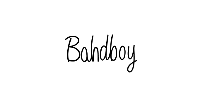Angelique-Rose-font-FFP is a professional signature style that is perfect for those who want to add a touch of class to their signature. It is also a great choice for those who want to make their signature more unique. Get Bahdboy name to fancy signature for free. Bahdboy signature style 5 images and pictures png