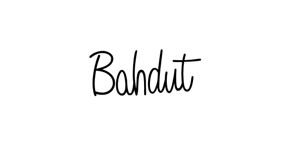 Create a beautiful signature design for name Bahdut. With this signature (Angelique-Rose-font-FFP) fonts, you can make a handwritten signature for free. Bahdut signature style 5 images and pictures png