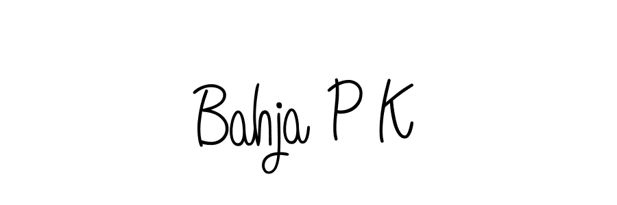 Best and Professional Signature Style for Bahja P K. Angelique-Rose-font-FFP Best Signature Style Collection. Bahja P K signature style 5 images and pictures png