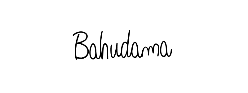 Make a beautiful signature design for name Bahudama. With this signature (Angelique-Rose-font-FFP) style, you can create a handwritten signature for free. Bahudama signature style 5 images and pictures png