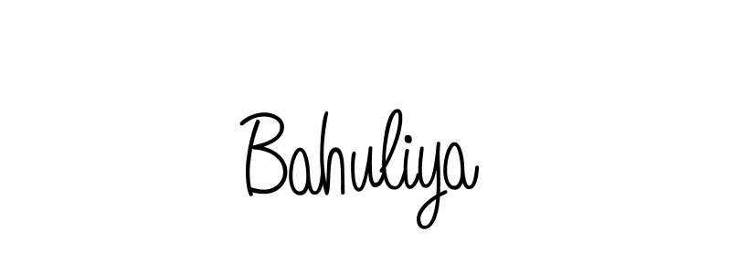 You can use this online signature creator to create a handwritten signature for the name Bahuliya. This is the best online autograph maker. Bahuliya signature style 5 images and pictures png