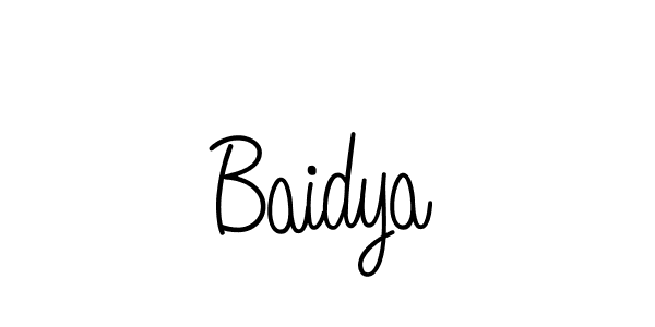 Here are the top 10 professional signature styles for the name Baidya. These are the best autograph styles you can use for your name. Baidya signature style 5 images and pictures png