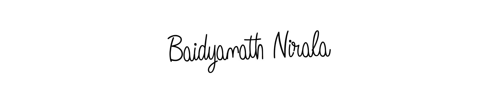 It looks lik you need a new signature style for name Baidyanath Nirala. Design unique handwritten (Angelique-Rose-font-FFP) signature with our free signature maker in just a few clicks. Baidyanath Nirala signature style 5 images and pictures png