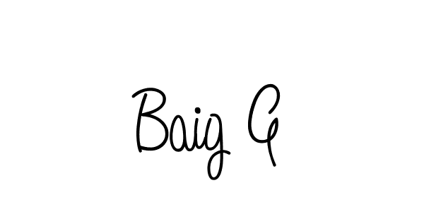 See photos of Baig G official signature by Spectra . Check more albums & portfolios. Read reviews & check more about Angelique-Rose-font-FFP font. Baig G signature style 5 images and pictures png