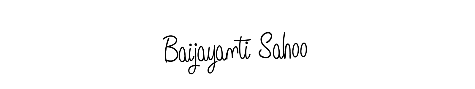How to make Baijayanti Sahoo signature? Angelique-Rose-font-FFP is a professional autograph style. Create handwritten signature for Baijayanti Sahoo name. Baijayanti Sahoo signature style 5 images and pictures png