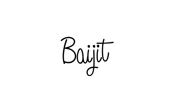 Also we have Baijit name is the best signature style. Create professional handwritten signature collection using Angelique-Rose-font-FFP autograph style. Baijit signature style 5 images and pictures png