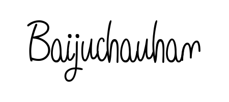 Give your name Baijuchauhan an exquisite flair with the Angelique-Rose-font-FFP script font. Ideal for contracts, resumes, and formal letterheads. Baijuchauhan signature style 5 images and pictures png