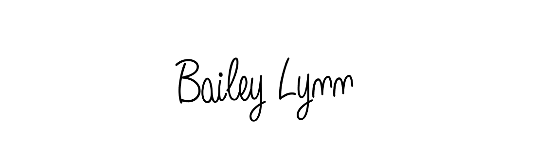 You should practise on your own different ways (Angelique-Rose-font-FFP) to write your name (Bailey Lynn) in signature. don't let someone else do it for you. Bailey Lynn signature style 5 images and pictures png