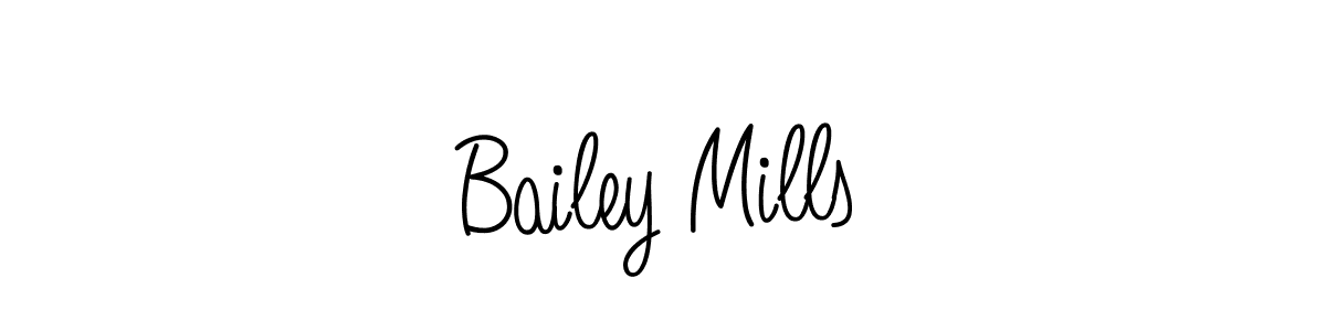 It looks lik you need a new signature style for name Bailey Mills. Design unique handwritten (Angelique-Rose-font-FFP) signature with our free signature maker in just a few clicks. Bailey Mills signature style 5 images and pictures png