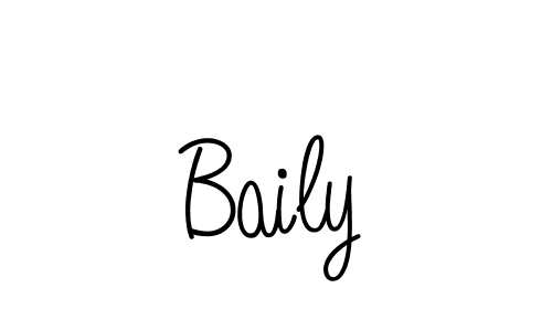 How to make Baily signature? Angelique-Rose-font-FFP is a professional autograph style. Create handwritten signature for Baily name. Baily signature style 5 images and pictures png