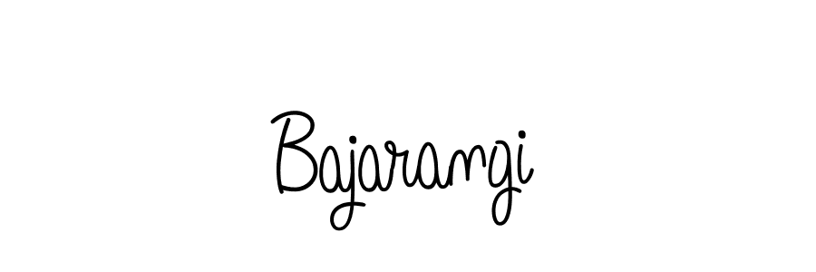 Create a beautiful signature design for name Bajarangi. With this signature (Angelique-Rose-font-FFP) fonts, you can make a handwritten signature for free. Bajarangi signature style 5 images and pictures png