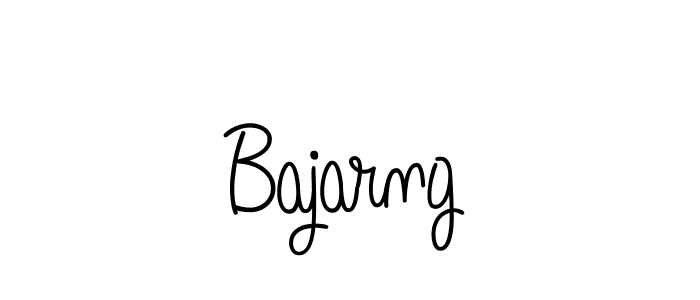 Create a beautiful signature design for name Bajarng. With this signature (Angelique-Rose-font-FFP) fonts, you can make a handwritten signature for free. Bajarng signature style 5 images and pictures png