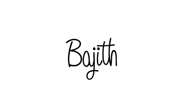 Best and Professional Signature Style for Bajith. Angelique-Rose-font-FFP Best Signature Style Collection. Bajith signature style 5 images and pictures png