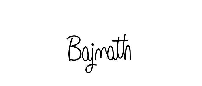 How to make Bajnath name signature. Use Angelique-Rose-font-FFP style for creating short signs online. This is the latest handwritten sign. Bajnath signature style 5 images and pictures png