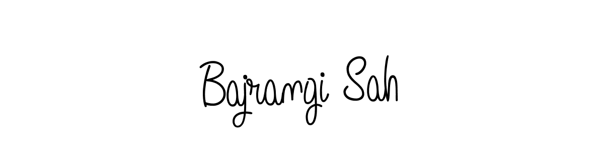 This is the best signature style for the Bajrangi Sah name. Also you like these signature font (Angelique-Rose-font-FFP). Mix name signature. Bajrangi Sah signature style 5 images and pictures png