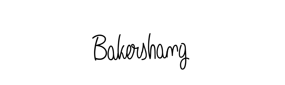 How to Draw Bakershang signature style? Angelique-Rose-font-FFP is a latest design signature styles for name Bakershang. Bakershang signature style 5 images and pictures png