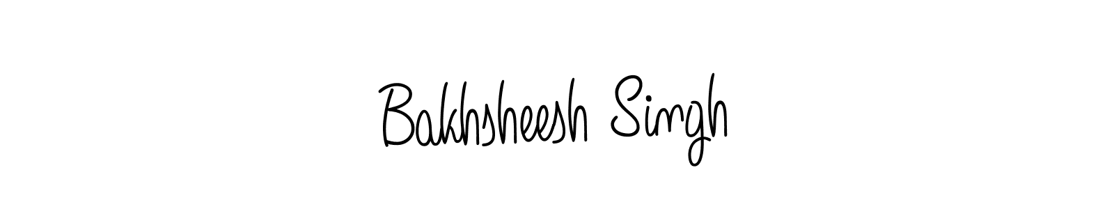Bakhsheesh Singh stylish signature style. Best Handwritten Sign (Angelique-Rose-font-FFP) for my name. Handwritten Signature Collection Ideas for my name Bakhsheesh Singh. Bakhsheesh Singh signature style 5 images and pictures png