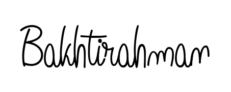 The best way (Angelique-Rose-font-FFP) to make a short signature is to pick only two or three words in your name. For converting this name Bakhtirahman. Bakhtirahman signature style 5 images and pictures png