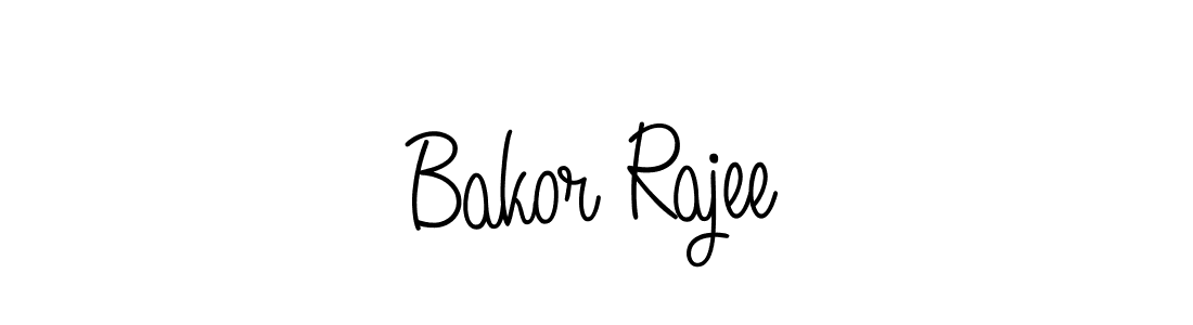 Similarly Angelique-Rose-font-FFP is the best handwritten signature design. Signature creator online .You can use it as an online autograph creator for name Bakor Rajee. Bakor Rajee signature style 5 images and pictures png