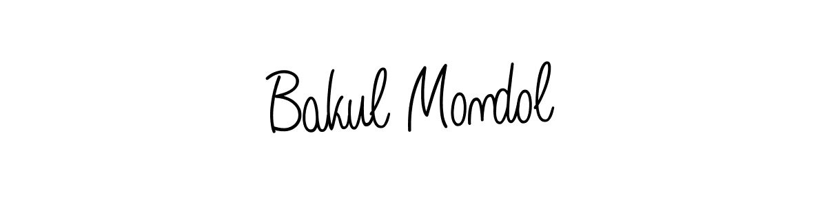 How to Draw Bakul Mondol signature style? Angelique-Rose-font-FFP is a latest design signature styles for name Bakul Mondol. Bakul Mondol signature style 5 images and pictures png