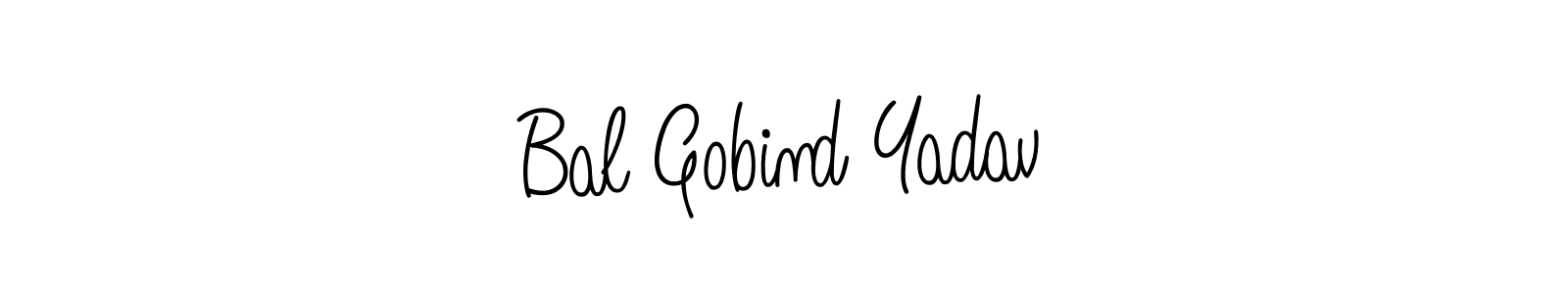 Make a beautiful signature design for name Bal Gobind Yadav. Use this online signature maker to create a handwritten signature for free. Bal Gobind Yadav signature style 5 images and pictures png