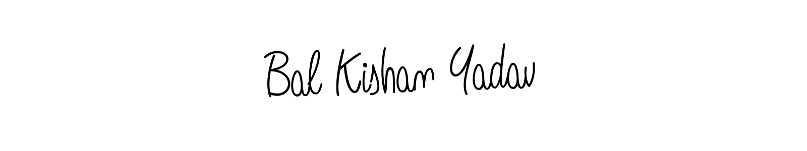 Here are the top 10 professional signature styles for the name Bal Kishan Yadav. These are the best autograph styles you can use for your name. Bal Kishan Yadav signature style 5 images and pictures png