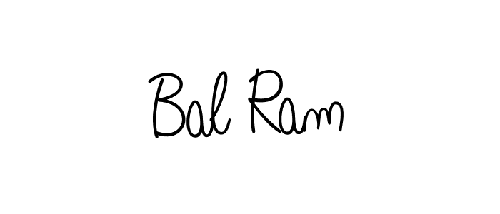 Design your own signature with our free online signature maker. With this signature software, you can create a handwritten (Angelique-Rose-font-FFP) signature for name Bal Ram. Bal Ram signature style 5 images and pictures png