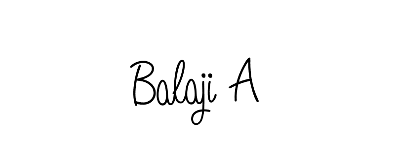 It looks lik you need a new signature style for name Balaji A. Design unique handwritten (Angelique-Rose-font-FFP) signature with our free signature maker in just a few clicks. Balaji A signature style 5 images and pictures png