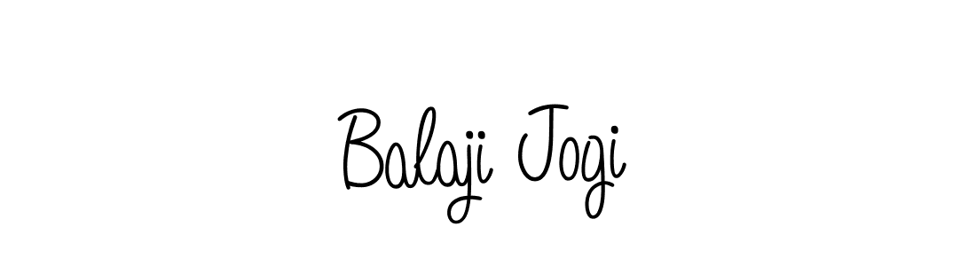 How to make Balaji Jogi signature? Angelique-Rose-font-FFP is a professional autograph style. Create handwritten signature for Balaji Jogi name. Balaji Jogi signature style 5 images and pictures png