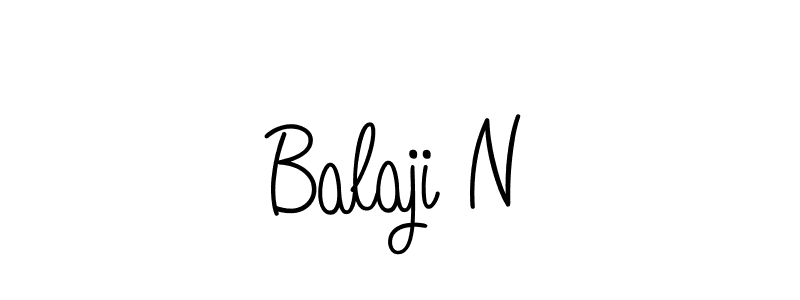 Also You can easily find your signature by using the search form. We will create Balaji N name handwritten signature images for you free of cost using Angelique-Rose-font-FFP sign style. Balaji N signature style 5 images and pictures png